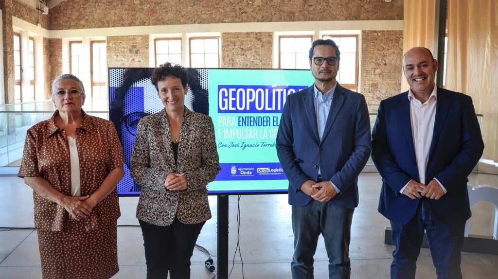 José Ignacio Torreblanca durante la jornada sobre geopolítica e industria celebrada en La Campaneta de Onda